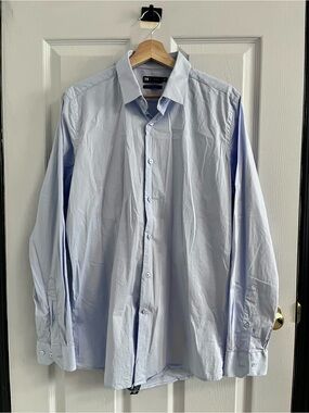 LE 31 // Blue Formal Button-up Shirt // Size 16R